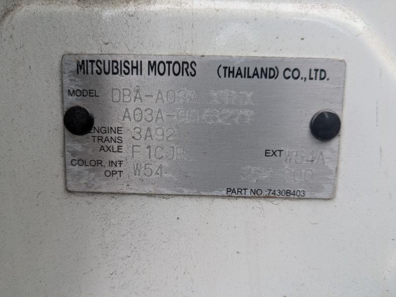 MITSUBISHI MIRAGE 2018/9