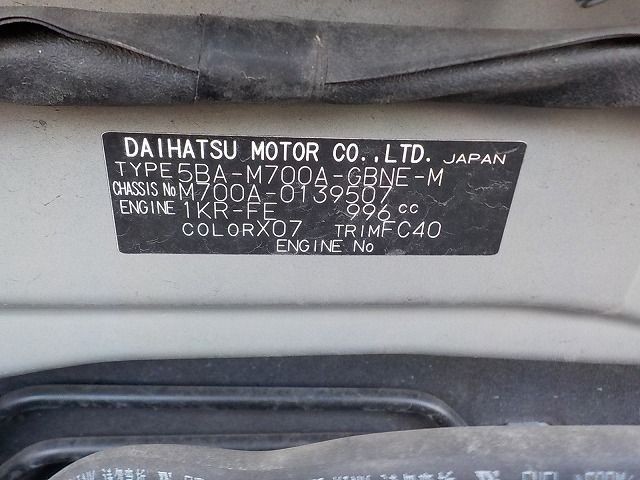 TOYOTA PASSO 2019/6