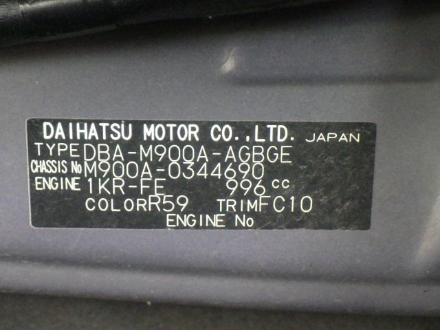 TOYOTA ROOMY 2019/6