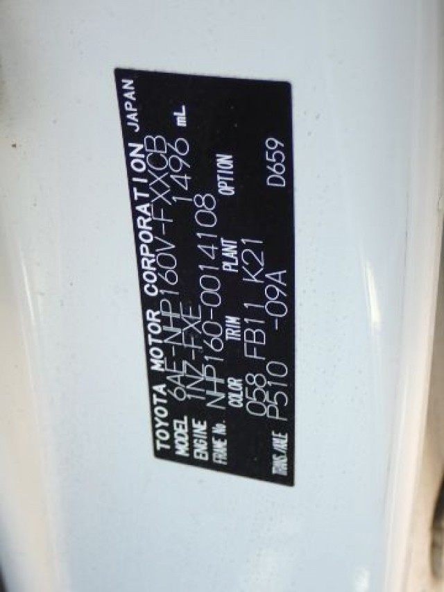 TOYOTA SUCCEED 2019/11