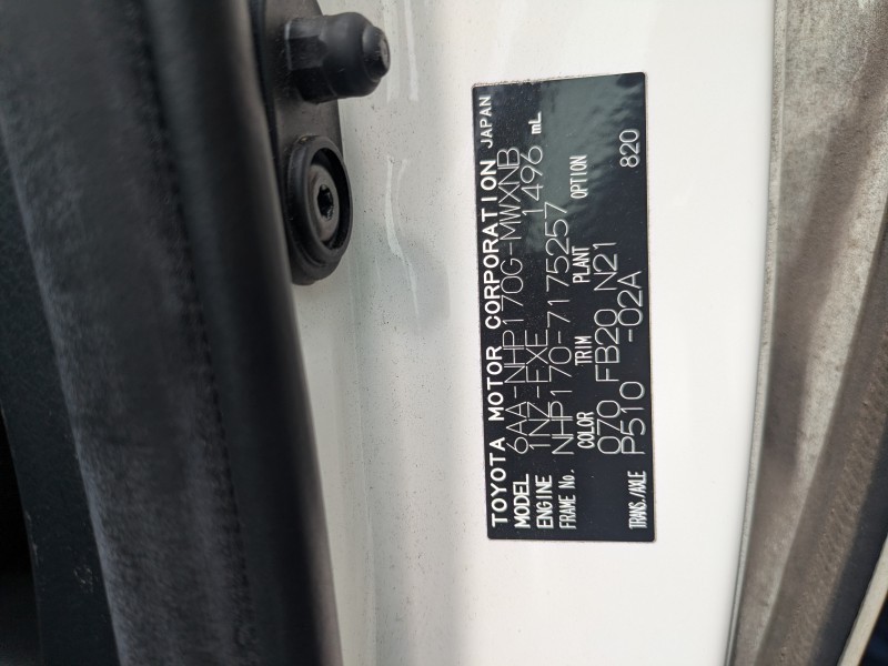TOYOTA SIENTA 2019/7