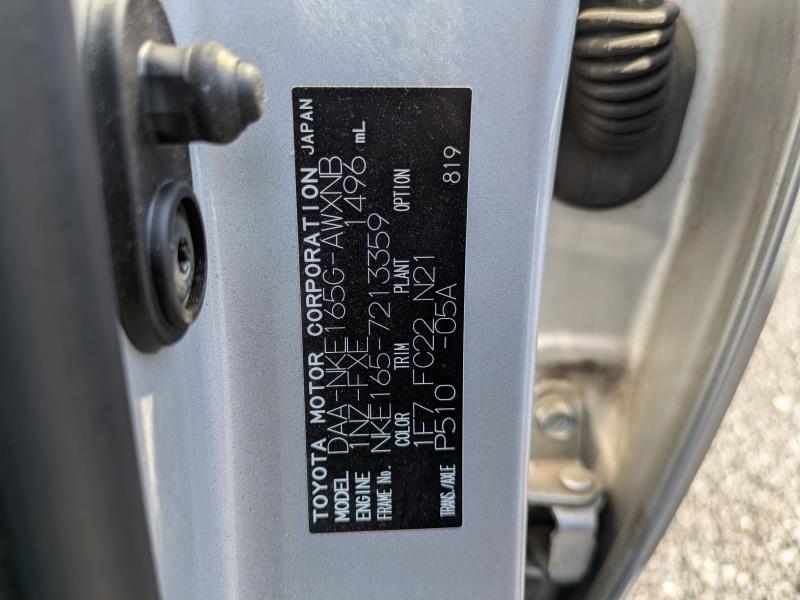 TOYOTA COROLLA FIELDER 2019/4