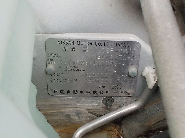 NISSAN NV200 VANETTE 2019/5