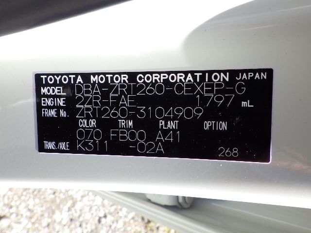 TOYOTA ALLION 2016/11